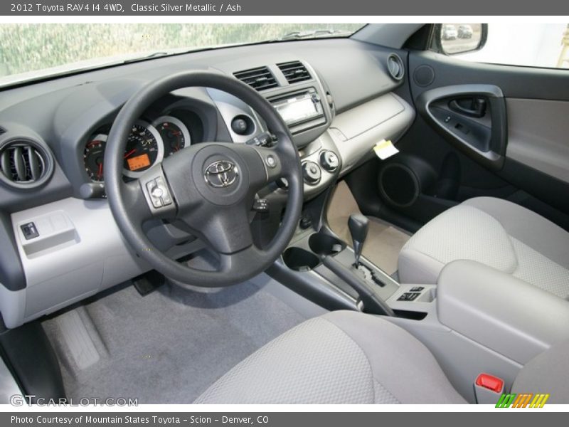 Classic Silver Metallic / Ash 2012 Toyota RAV4 I4 4WD