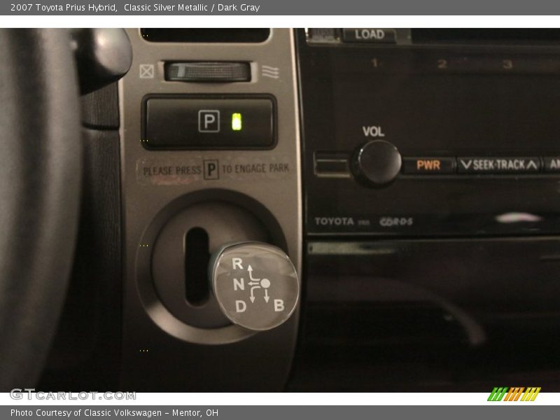 Classic Silver Metallic / Dark Gray 2007 Toyota Prius Hybrid