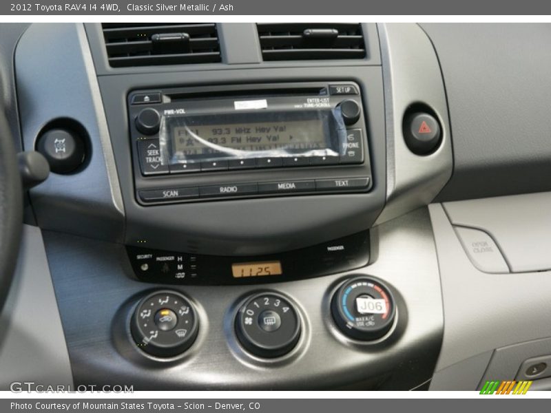 Classic Silver Metallic / Ash 2012 Toyota RAV4 I4 4WD
