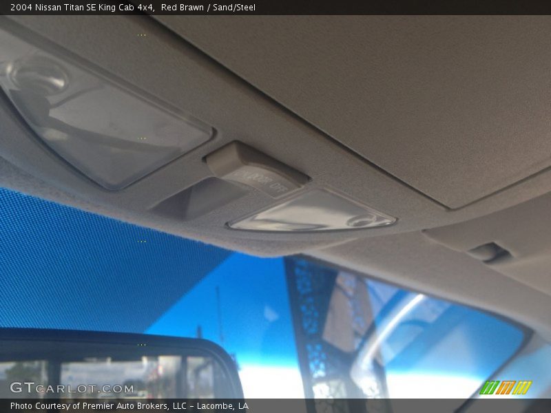 Red Brawn / Sand/Steel 2004 Nissan Titan SE King Cab 4x4