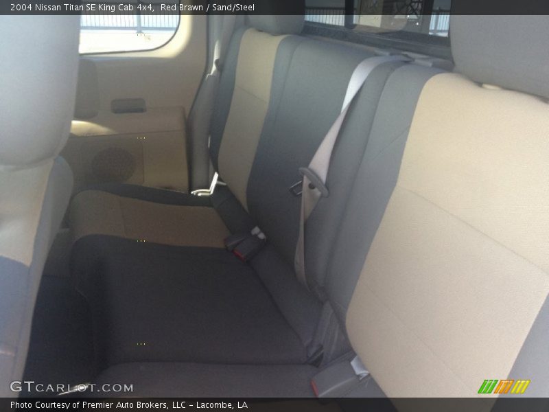 Red Brawn / Sand/Steel 2004 Nissan Titan SE King Cab 4x4
