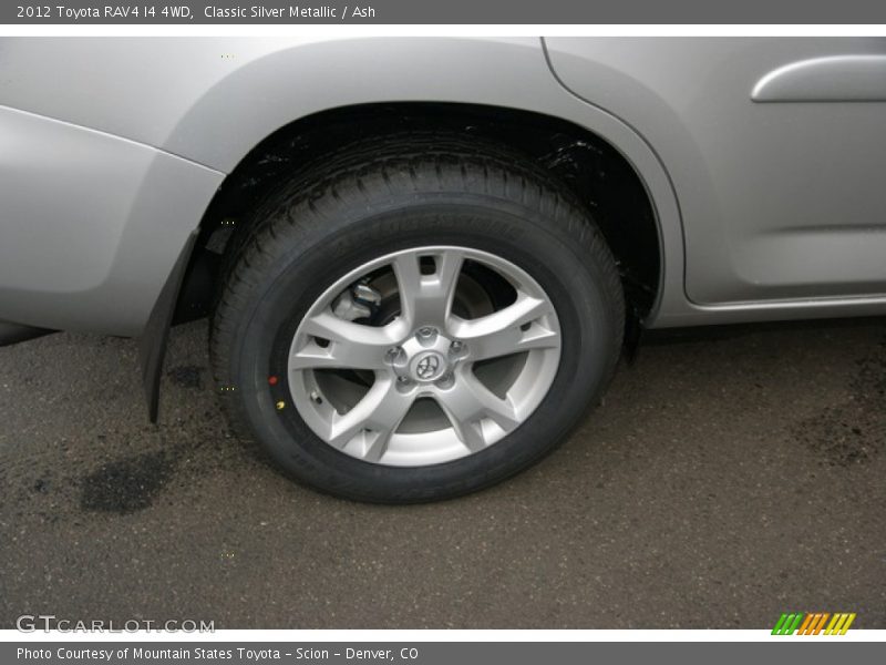 Classic Silver Metallic / Ash 2012 Toyota RAV4 I4 4WD