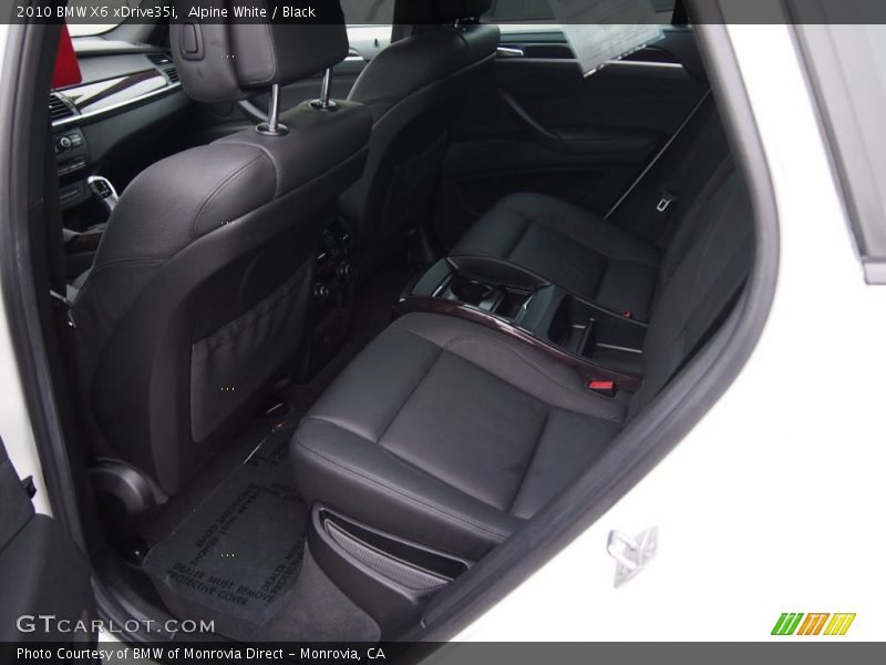 Alpine White / Black 2010 BMW X6 xDrive35i