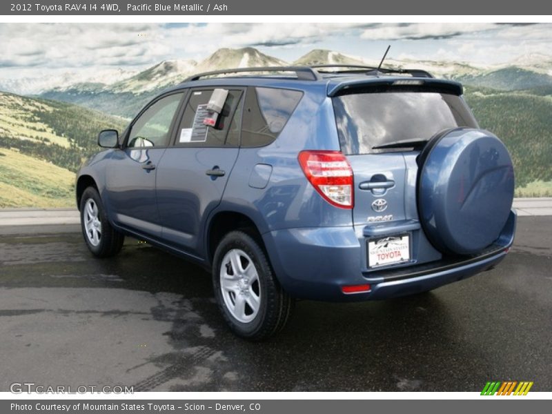 Pacific Blue Metallic / Ash 2012 Toyota RAV4 I4 4WD