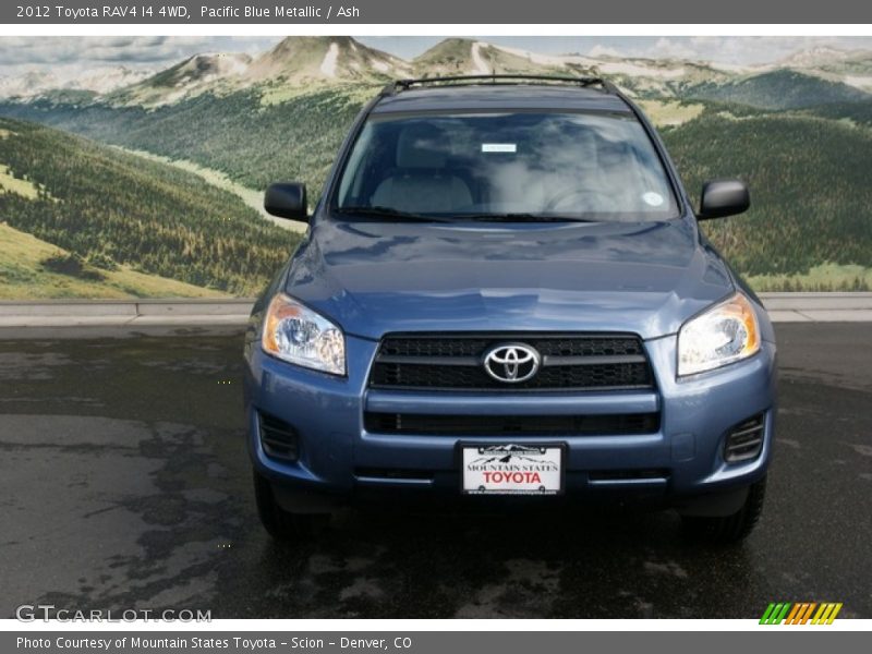 Pacific Blue Metallic / Ash 2012 Toyota RAV4 I4 4WD