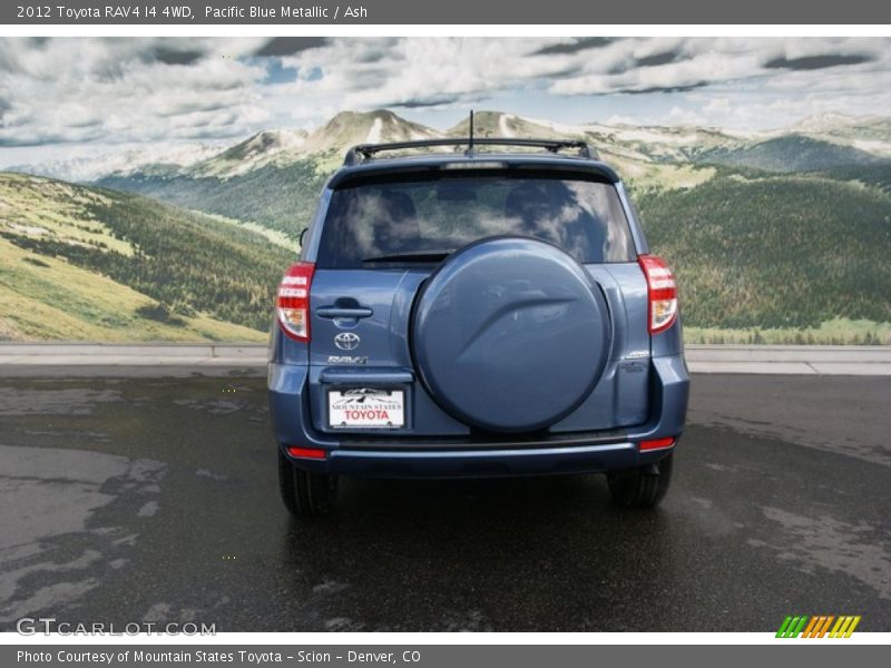 Pacific Blue Metallic / Ash 2012 Toyota RAV4 I4 4WD