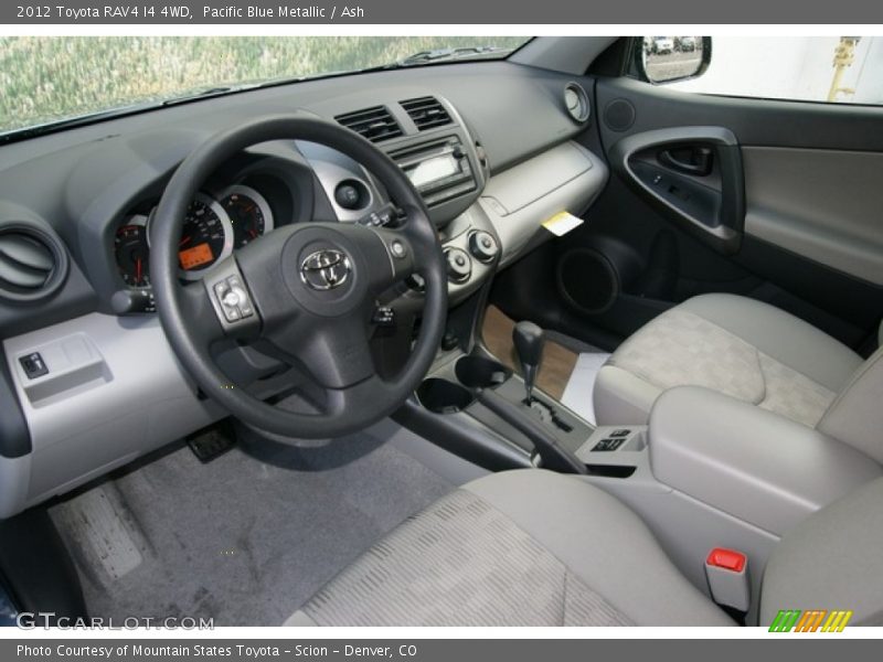Pacific Blue Metallic / Ash 2012 Toyota RAV4 I4 4WD
