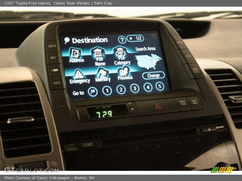 Classic Silver Metallic / Dark Gray 2007 Toyota Prius Hybrid