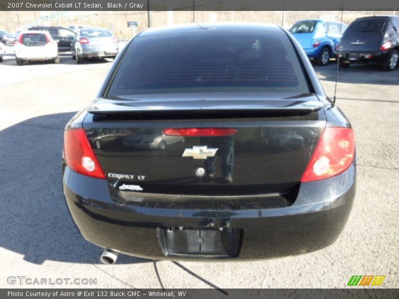 Black / Gray 2007 Chevrolet Cobalt LT Sedan