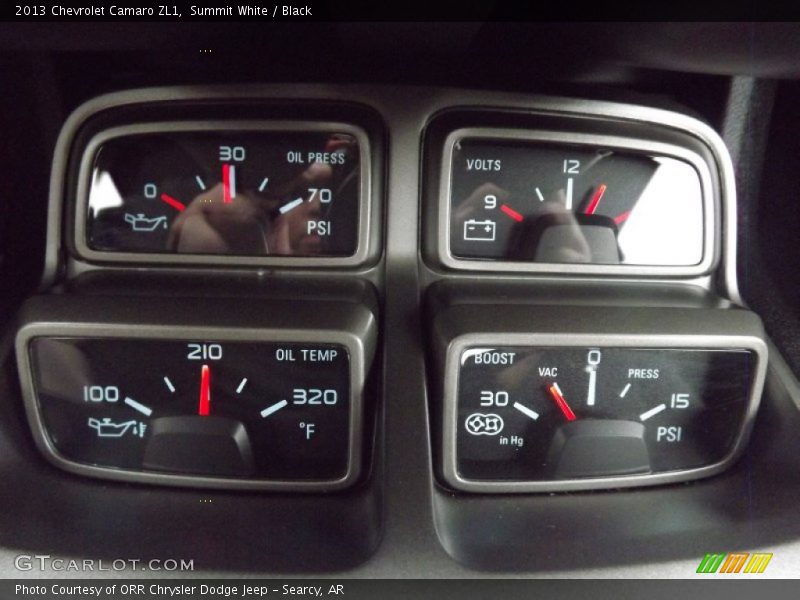  2013 Camaro ZL1 ZL1 Gauges