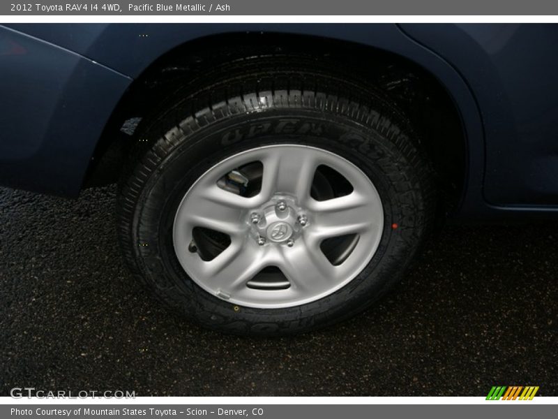 Pacific Blue Metallic / Ash 2012 Toyota RAV4 I4 4WD