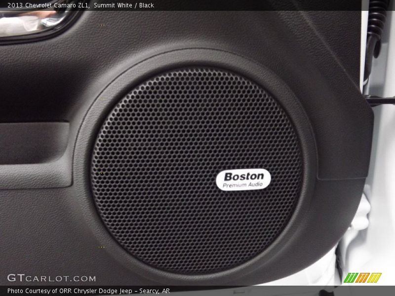 Audio System of 2013 Camaro ZL1