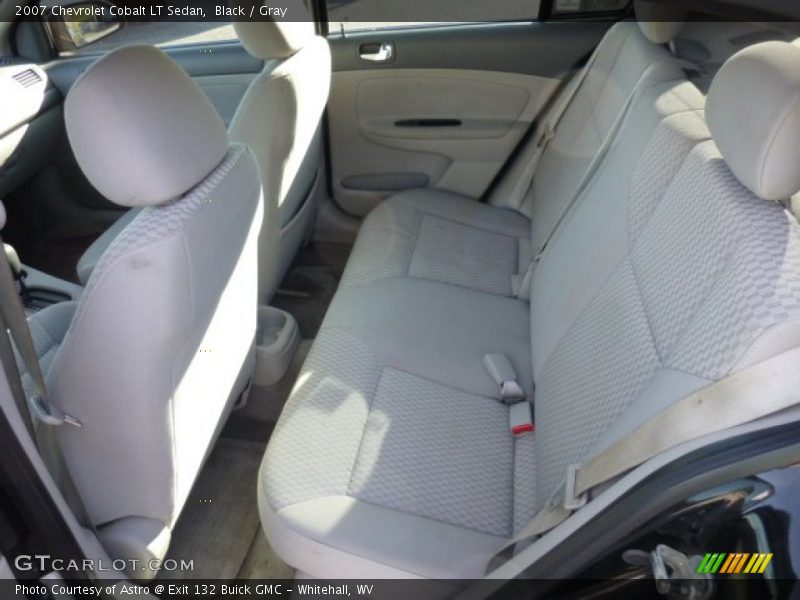 Black / Gray 2007 Chevrolet Cobalt LT Sedan