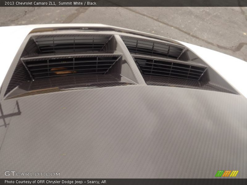 Summit White / Black 2013 Chevrolet Camaro ZL1