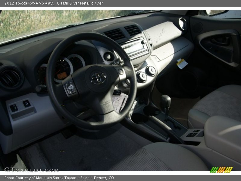 Classic Silver Metallic / Ash 2012 Toyota RAV4 V6 4WD