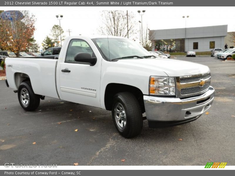  2012 Silverado 1500 LT Regular Cab 4x4 Summit White