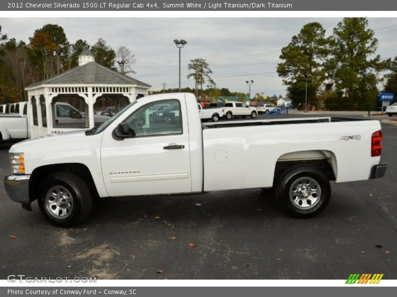  2012 Silverado 1500 LT Regular Cab 4x4 Summit White
