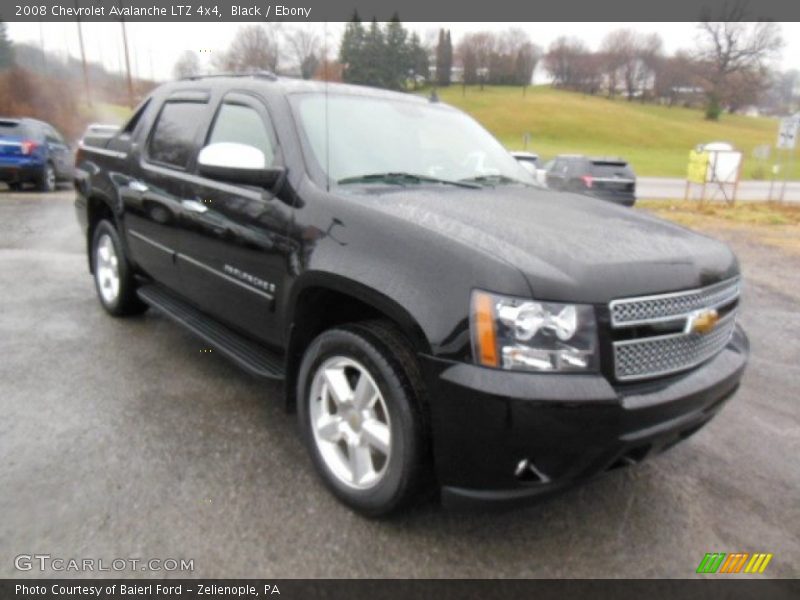 Black / Ebony 2008 Chevrolet Avalanche LTZ 4x4