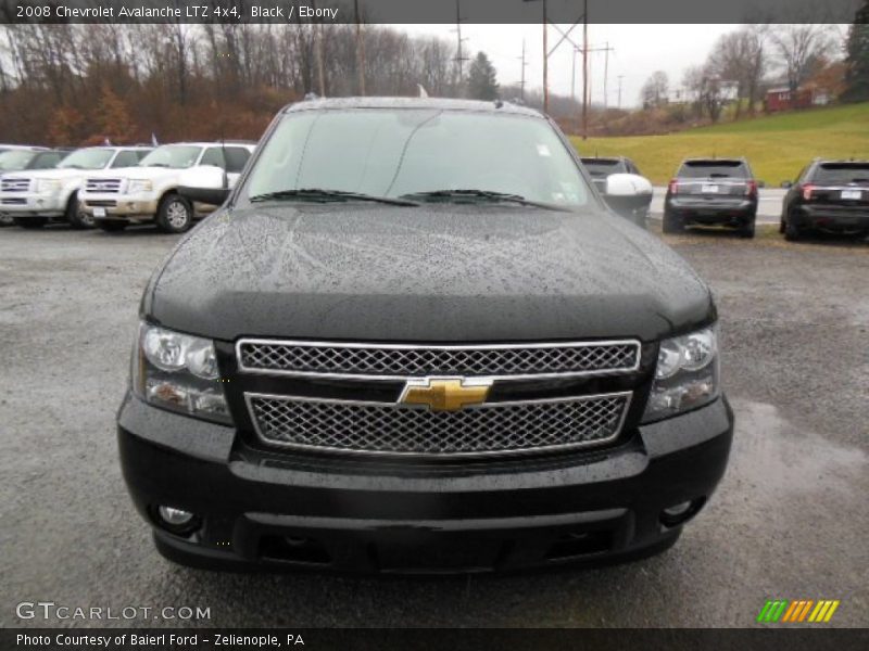 Black / Ebony 2008 Chevrolet Avalanche LTZ 4x4