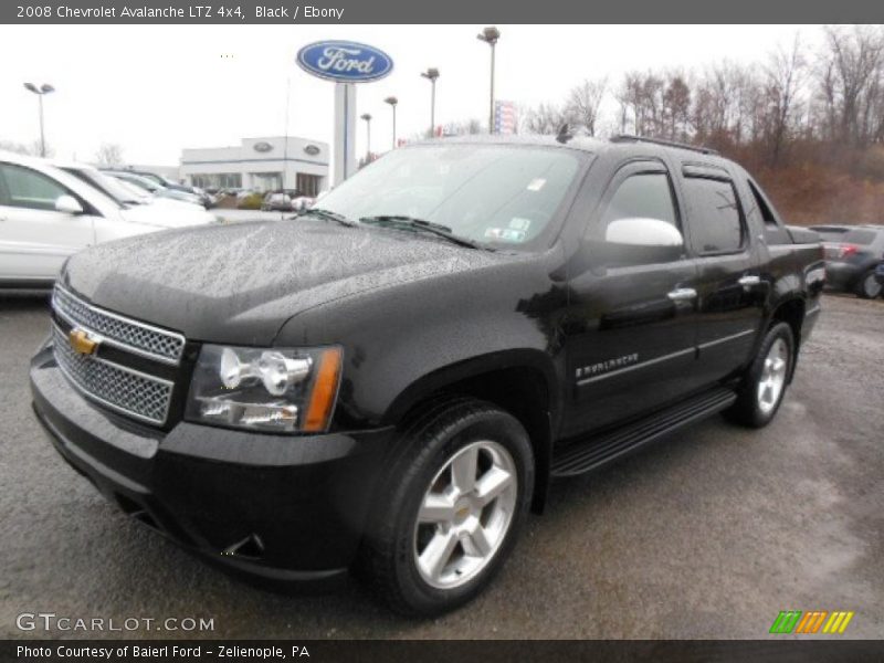 Black / Ebony 2008 Chevrolet Avalanche LTZ 4x4