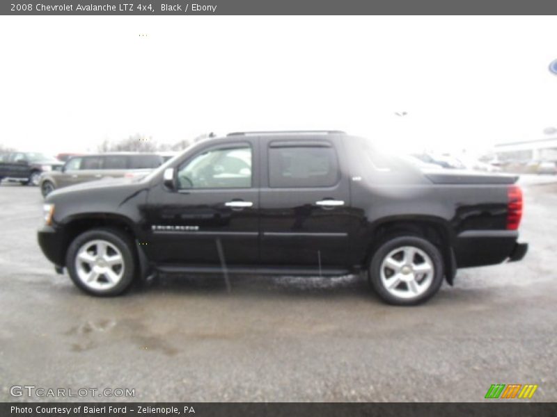 Black / Ebony 2008 Chevrolet Avalanche LTZ 4x4