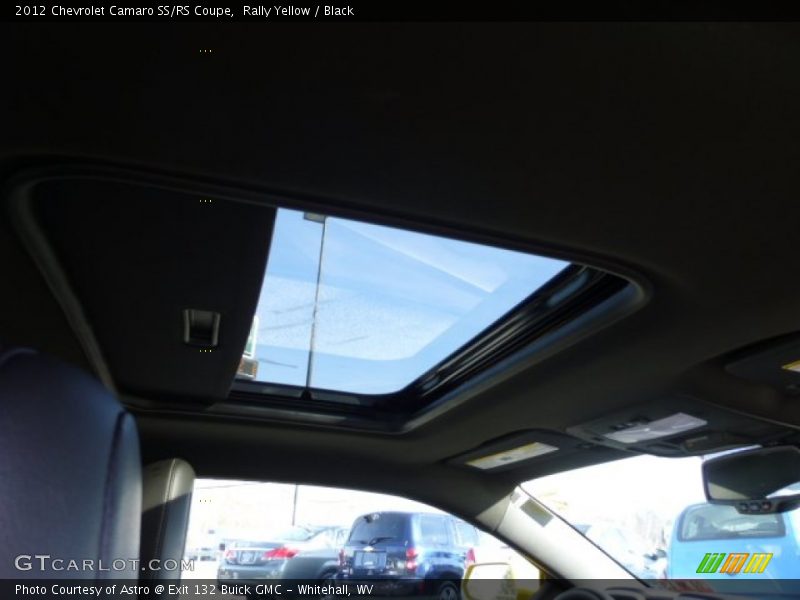 Rally Yellow / Black 2012 Chevrolet Camaro SS/RS Coupe
