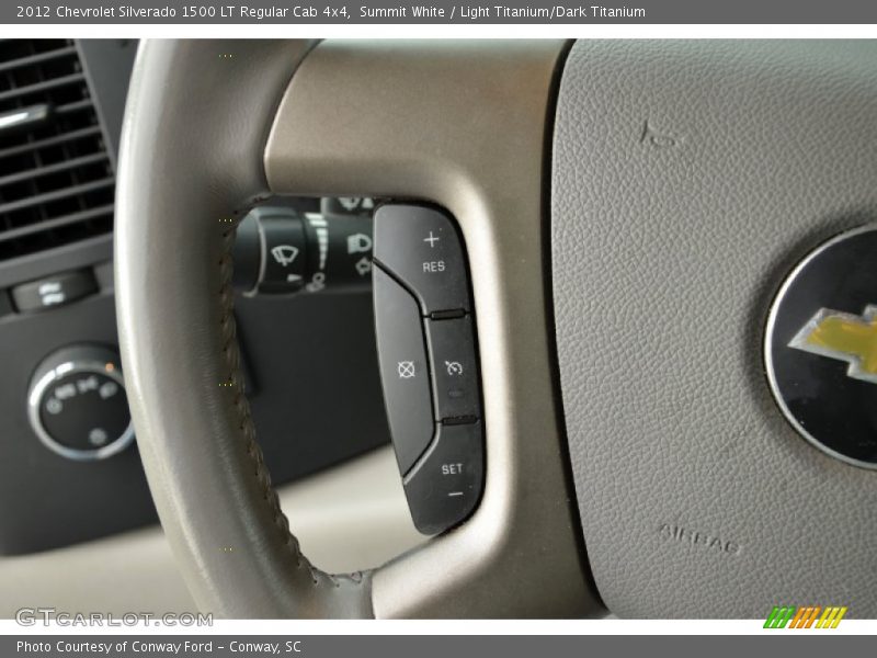 Summit White / Light Titanium/Dark Titanium 2012 Chevrolet Silverado 1500 LT Regular Cab 4x4