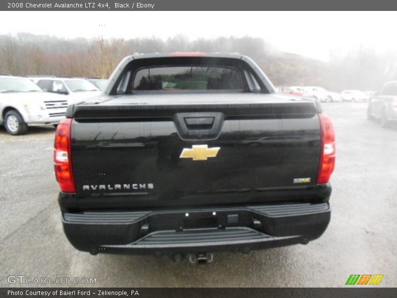 Black / Ebony 2008 Chevrolet Avalanche LTZ 4x4