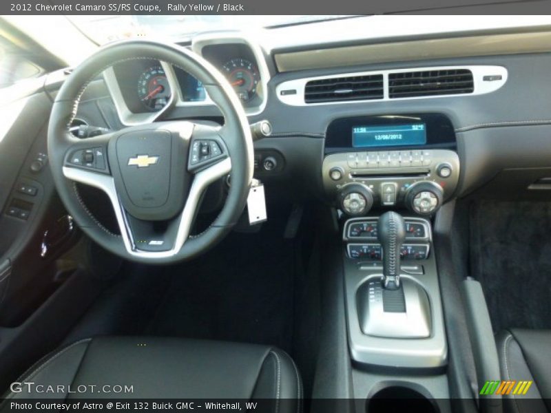 Rally Yellow / Black 2012 Chevrolet Camaro SS/RS Coupe
