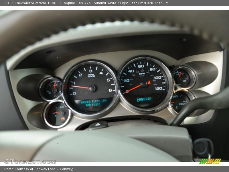  2012 Silverado 1500 LT Regular Cab 4x4 LT Regular Cab 4x4 Gauges