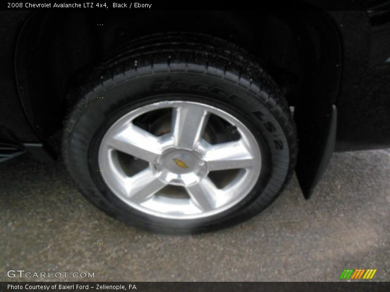 Black / Ebony 2008 Chevrolet Avalanche LTZ 4x4