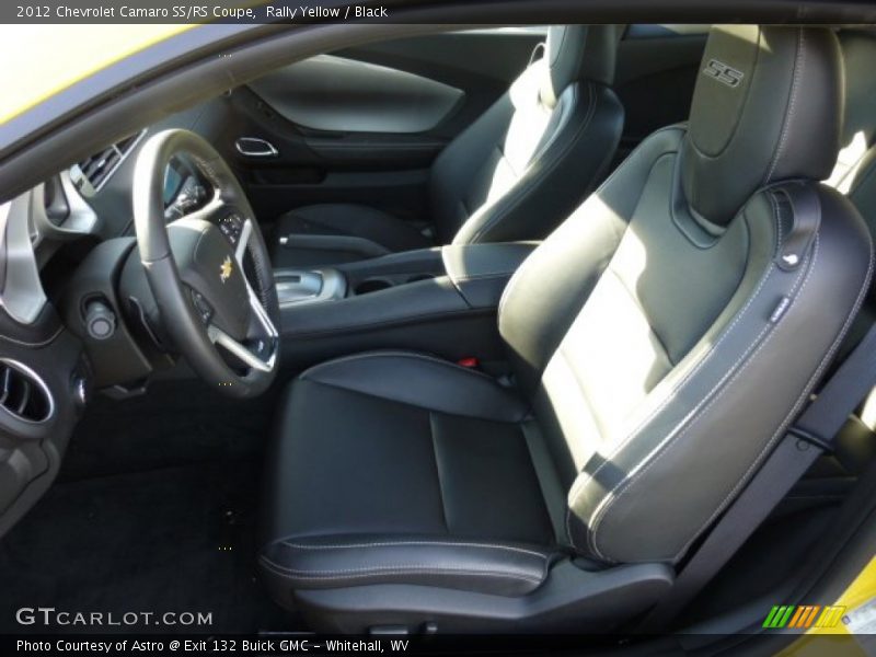 Rally Yellow / Black 2012 Chevrolet Camaro SS/RS Coupe