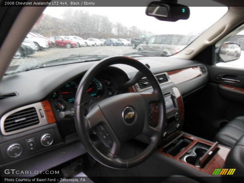 Black / Ebony 2008 Chevrolet Avalanche LTZ 4x4