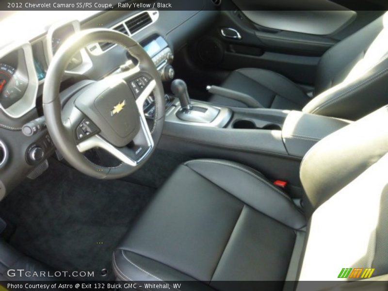 Rally Yellow / Black 2012 Chevrolet Camaro SS/RS Coupe