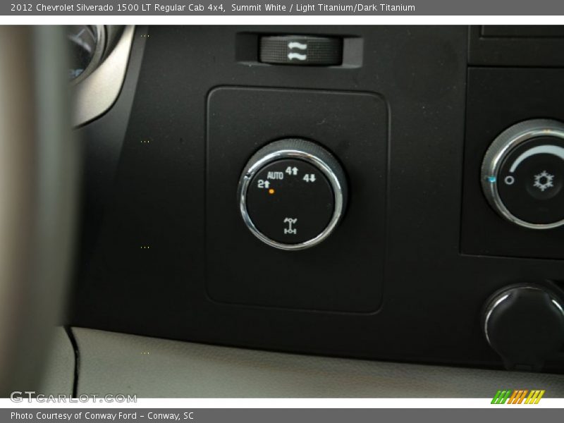Summit White / Light Titanium/Dark Titanium 2012 Chevrolet Silverado 1500 LT Regular Cab 4x4