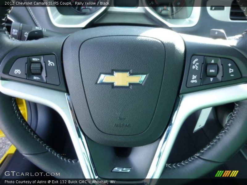 Rally Yellow / Black 2012 Chevrolet Camaro SS/RS Coupe