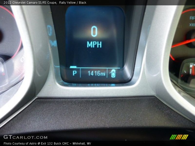 Rally Yellow / Black 2012 Chevrolet Camaro SS/RS Coupe