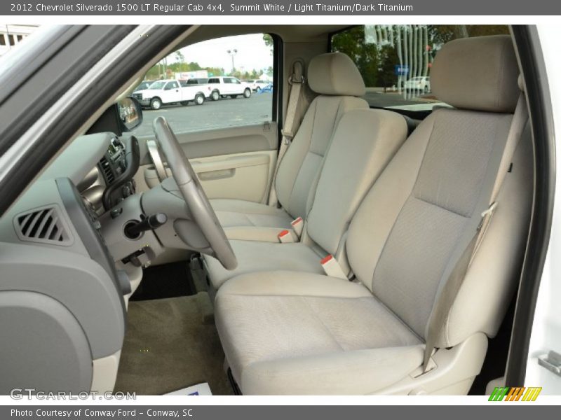 Front Seat of 2012 Silverado 1500 LT Regular Cab 4x4