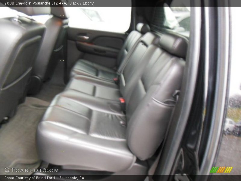 Black / Ebony 2008 Chevrolet Avalanche LTZ 4x4