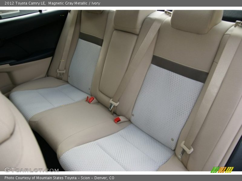 Magnetic Gray Metallic / Ivory 2012 Toyota Camry LE