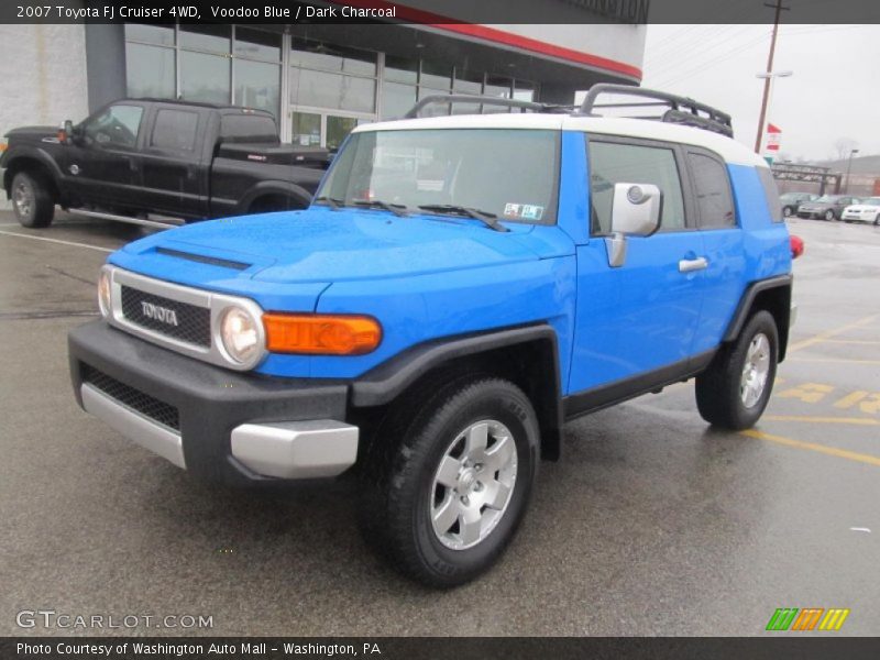 Voodoo Blue / Dark Charcoal 2007 Toyota FJ Cruiser 4WD