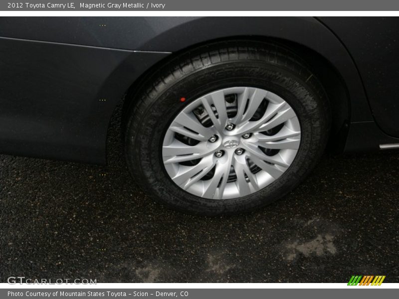Magnetic Gray Metallic / Ivory 2012 Toyota Camry LE