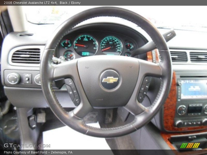 Black / Ebony 2008 Chevrolet Avalanche LTZ 4x4