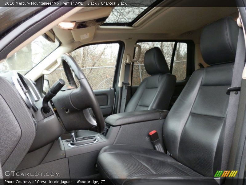 Front Seat of 2010 Mountaineer V6 Premier AWD