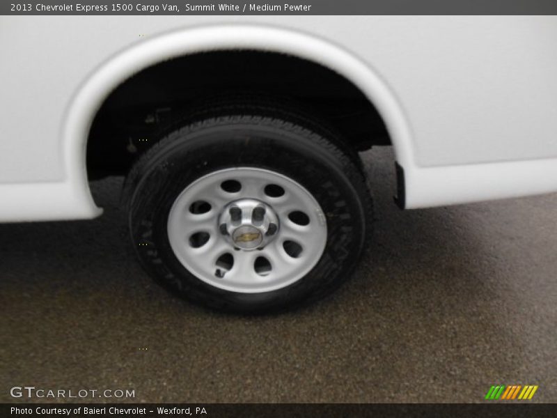 Summit White / Medium Pewter 2013 Chevrolet Express 1500 Cargo Van