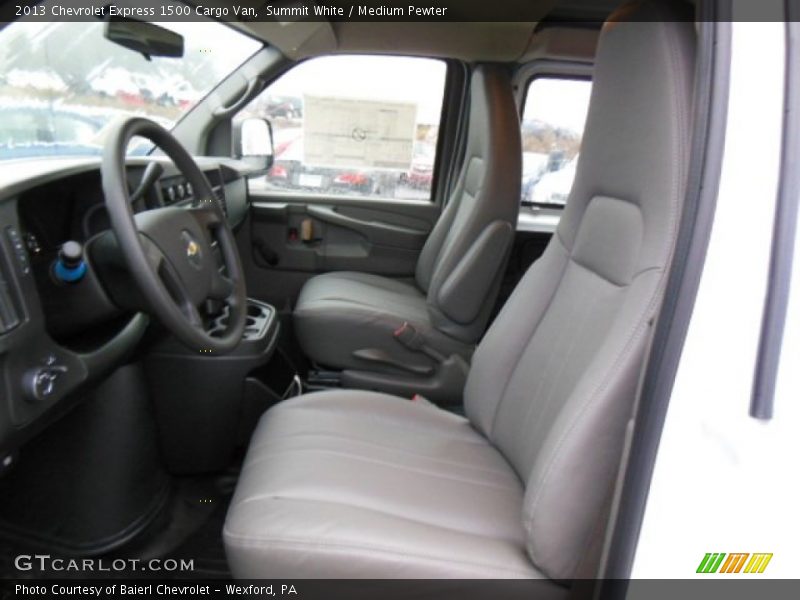 Summit White / Medium Pewter 2013 Chevrolet Express 1500 Cargo Van