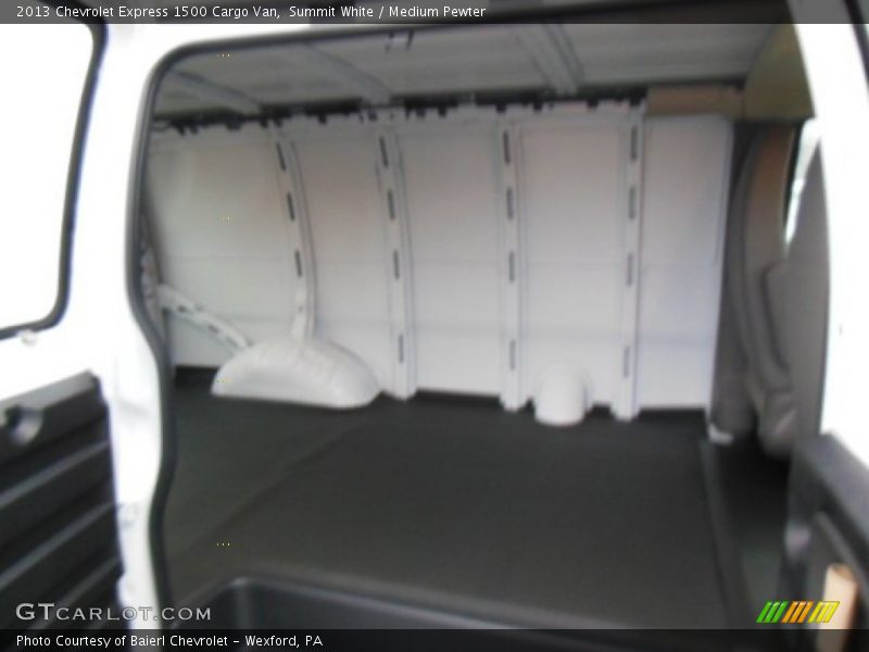 Summit White / Medium Pewter 2013 Chevrolet Express 1500 Cargo Van