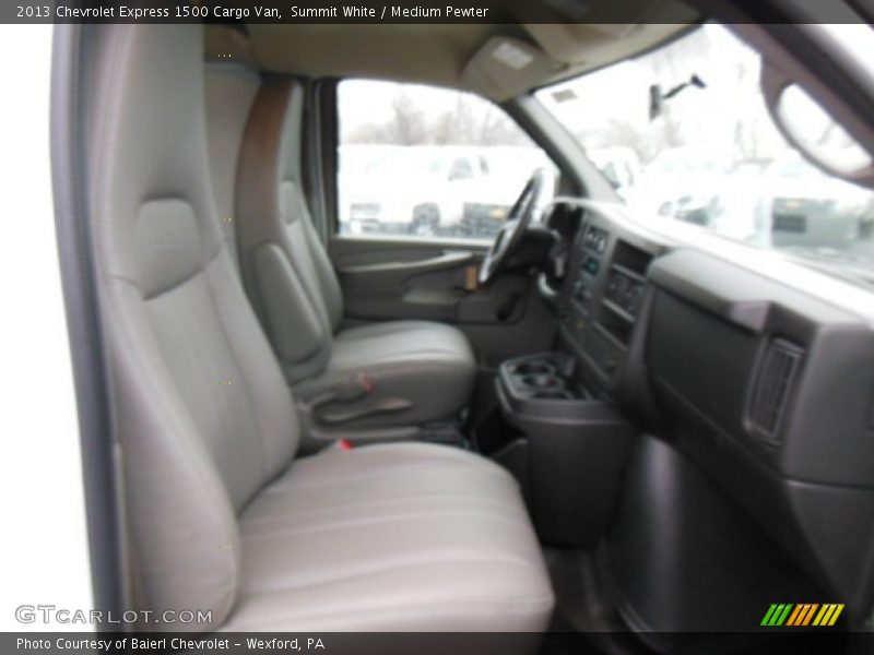 Summit White / Medium Pewter 2013 Chevrolet Express 1500 Cargo Van