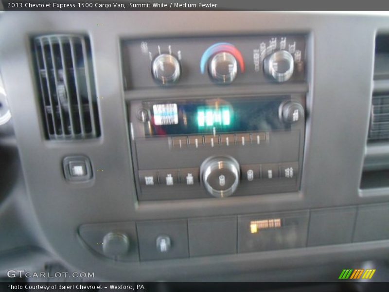 Summit White / Medium Pewter 2013 Chevrolet Express 1500 Cargo Van