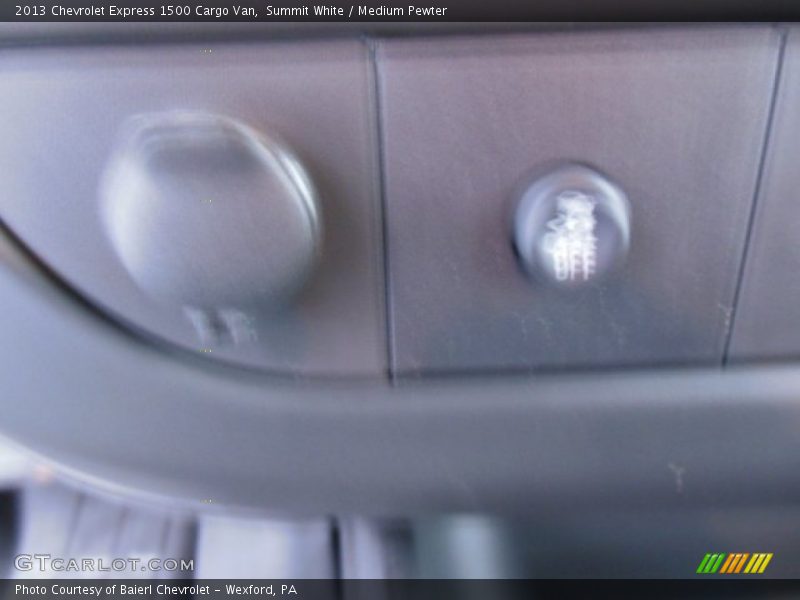 Summit White / Medium Pewter 2013 Chevrolet Express 1500 Cargo Van